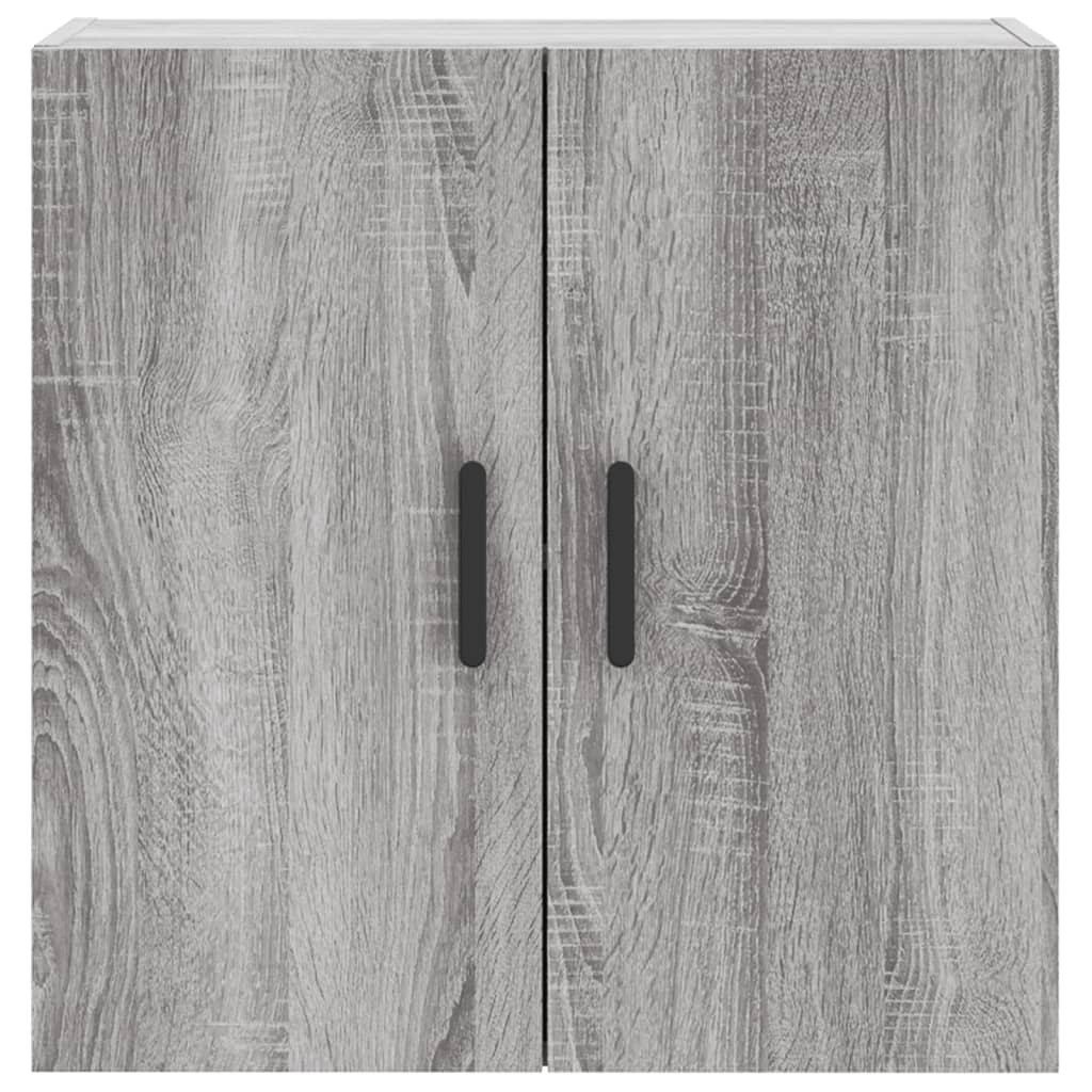 Wandkast 60x31x60 cm bewerkt hout grijs sonoma eikenkleurig is nu te koop bij PeponiXL, paradijselijk wonen!