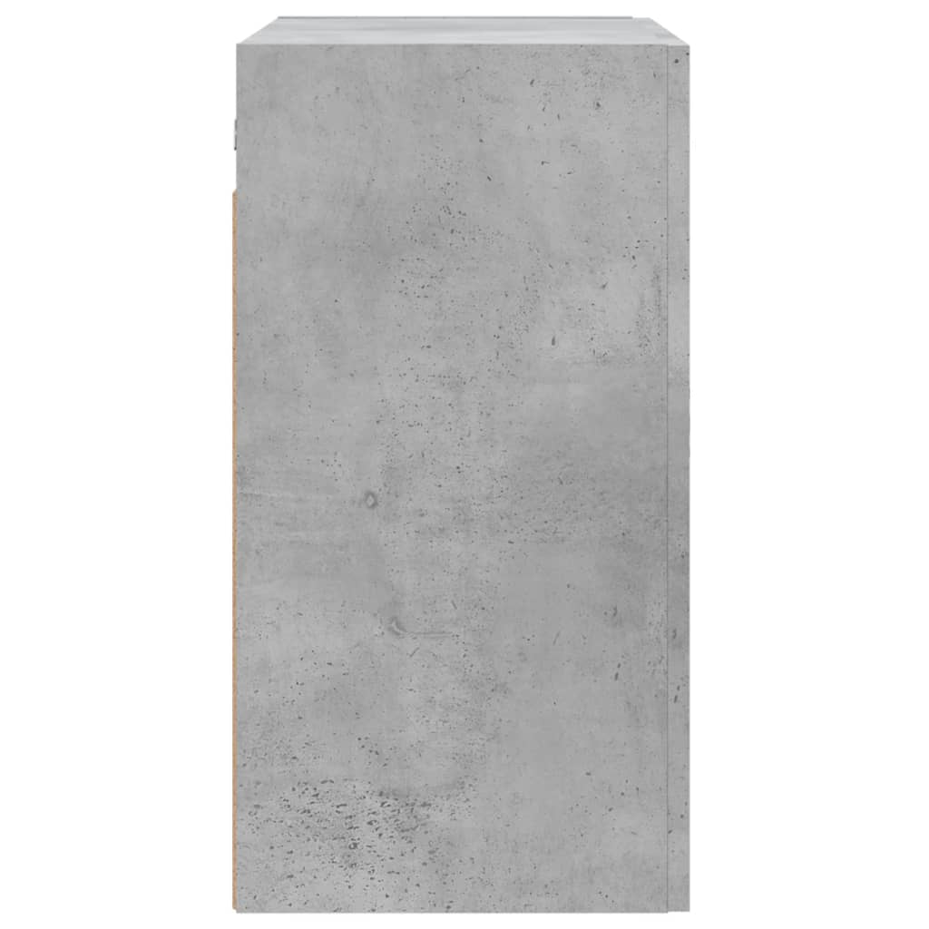 Wandkast 60x31x60 cm bewerkt hout betongrijs is nu te koop bij PeponiXL, paradijselijk wonen!
