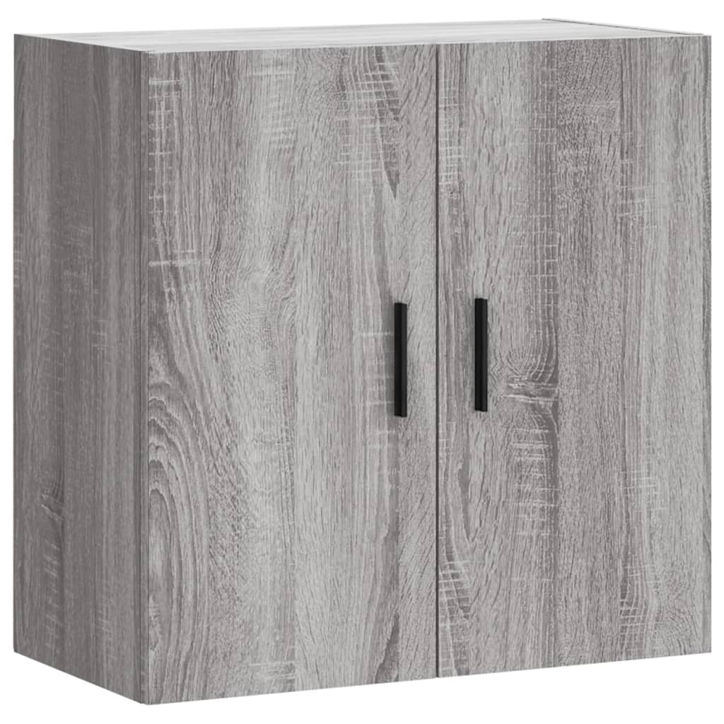Wandkast 60x31x60 cm bewerkt hout grijs sonoma eikenkleurig is nu te koop bij PeponiXL, paradijselijk wonen!