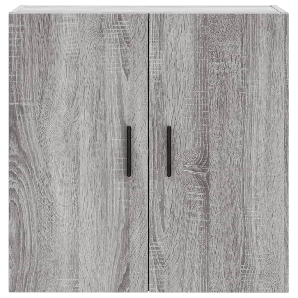 Wandkast 60x31x60 cm bewerkt hout grijs sonoma eikenkleurig is nu te koop bij PeponiXL, paradijselijk wonen!