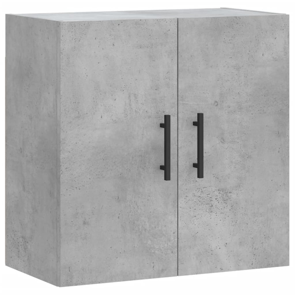 Wandkast 60x31x60 cm bewerkt hout betongrijs is nu te koop bij PeponiXL, paradijselijk wonen!