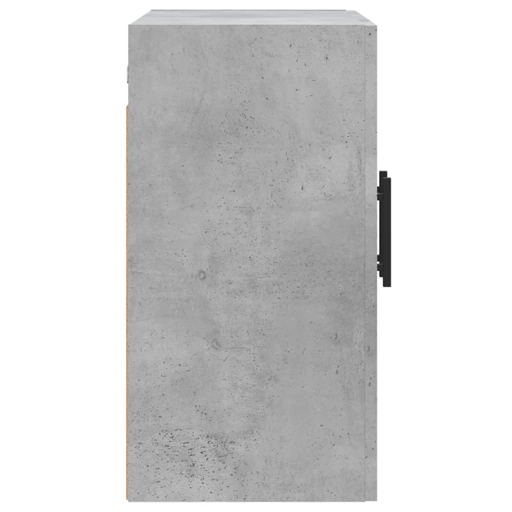 Wandkast 60x31x60 cm bewerkt hout betongrijs is nu te koop bij PeponiXL, paradijselijk wonen!