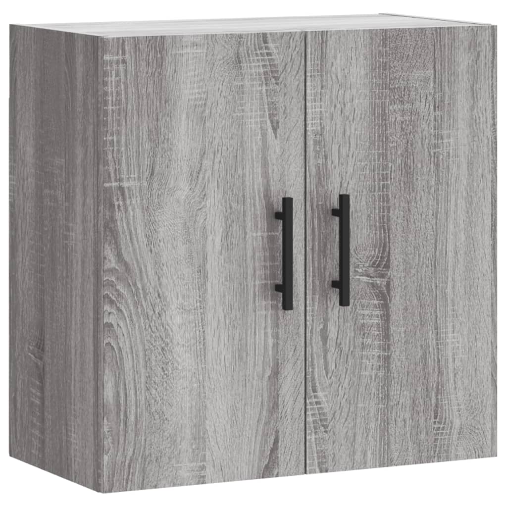 Wandkast 60x31x60 cm bewerkt hout grijs sonoma eikenkleurig is nu te koop bij PeponiXL, paradijselijk wonen!
