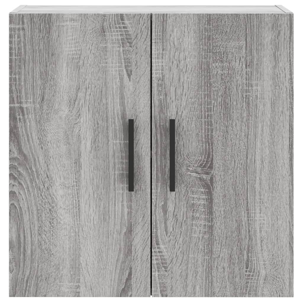 Wandkast 60x31x60 cm bewerkt hout grijs sonoma eikenkleurig is nu te koop bij PeponiXL, paradijselijk wonen!