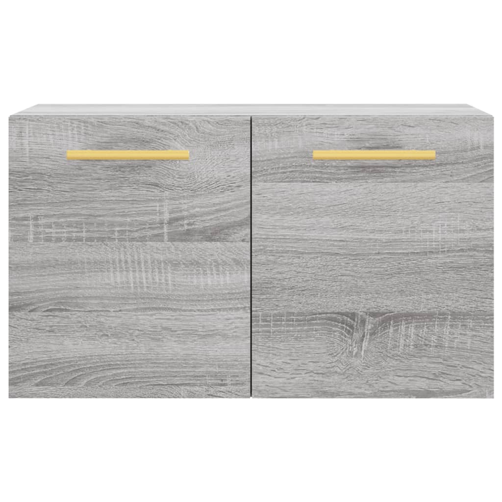 Wandkast 60x36,5x35 cm bewerkt hout grijs sonoma eikenkleurig is nu te koop bij PeponiXL, paradijselijk wonen!