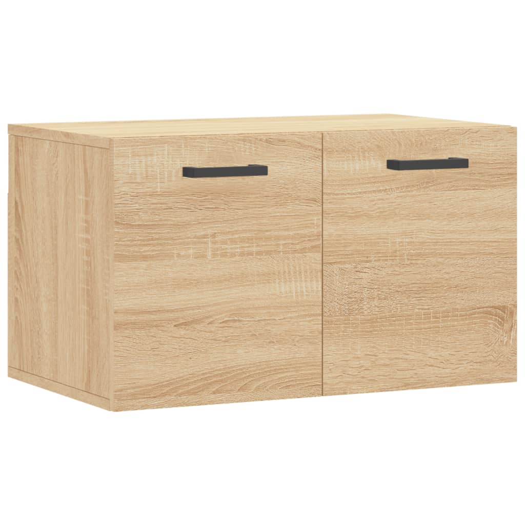 Wandkast 60x36,5x35 cm bewerkt hout sonoma eikenkleurig is nu te koop bij PeponiXL, paradijselijk wonen!