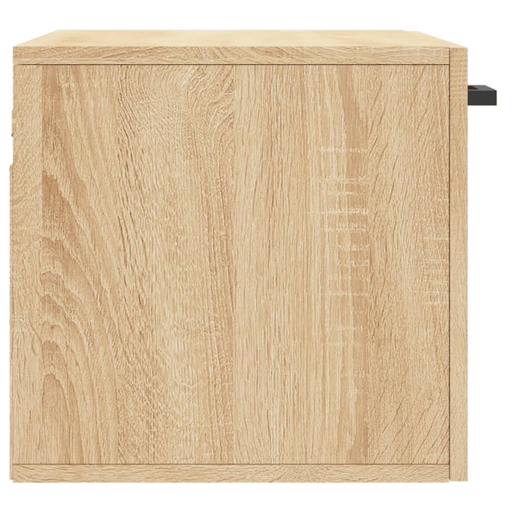 Wandkast 60x36,5x35 cm bewerkt hout sonoma eikenkleurig is nu te koop bij PeponiXL, paradijselijk wonen!