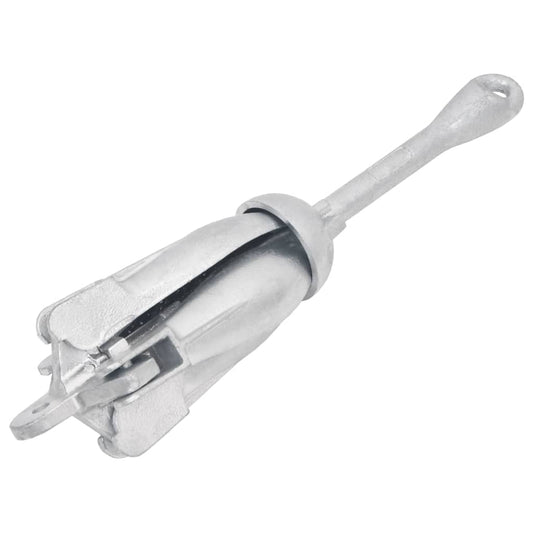 Anker inklapbaar 3,2 kg smeedijzer zilverkleurig is nu te koop bij PeponiXL, paradijselijk wonen!
