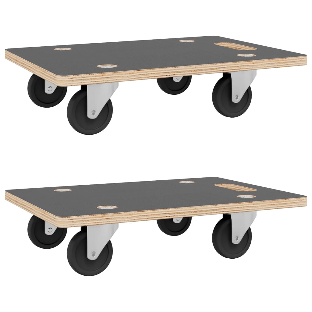 Meubelhondjes 2 st rechthoekig 250 kg 80x55x11,5 cm is nu te koop bij PeponiXL, paradijselijk wonen!