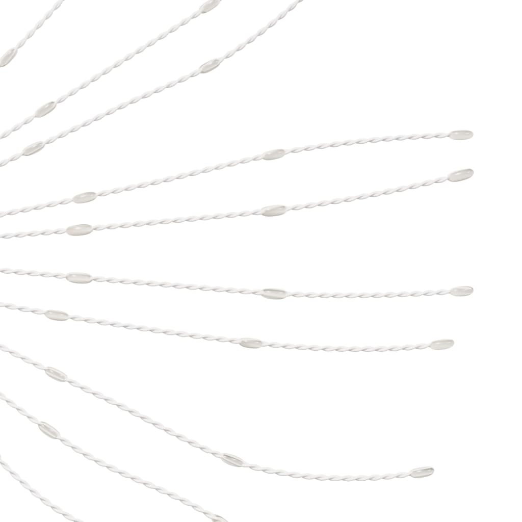 Kerstverlichting vuurwerk 8 st 140 koudwitte LED's 17 cm is nu te koop bij PeponiXL, paradijselijk wonen!