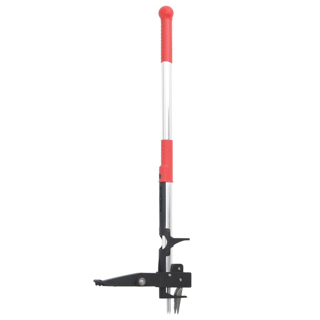 Onkruidsteker 99,5 cm geanodiseerd aluminium rood en zilver is nu te koop bij PeponiXL, paradijselijk wonen!