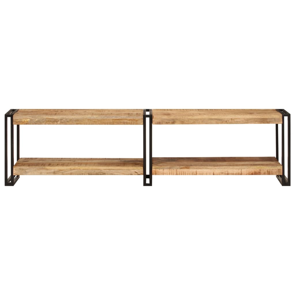 Tv-meubel 160x30x40 cm massief mangohout is nu te koop bij PeponiXL, paradijselijk wonen!