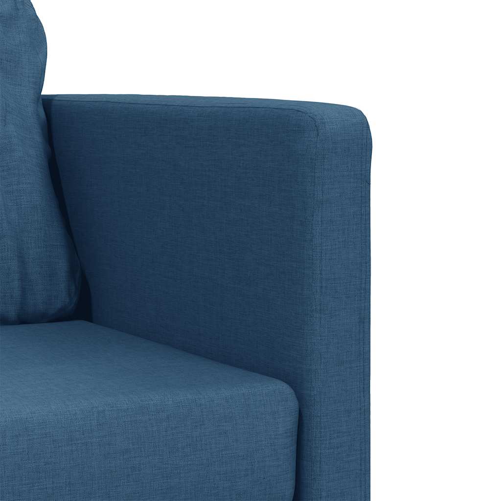 Slaapbank vloermodel 2-in-1 112x174x55 cm stof blauw is nu te koop bij PeponiXL, paradijselijk wonen!