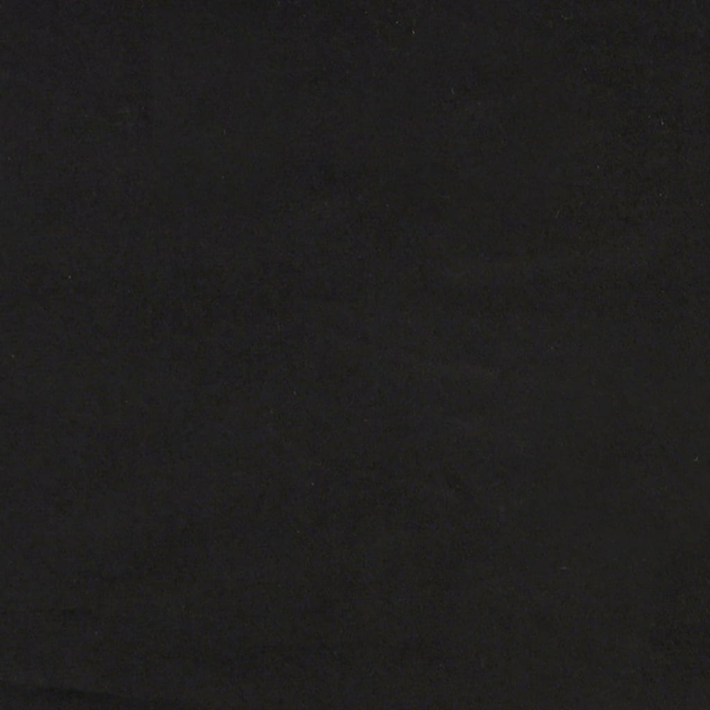 Slaapbank 100x200 cm fluweel zwart is nu te koop bij PeponiXL, paradijselijk wonen!