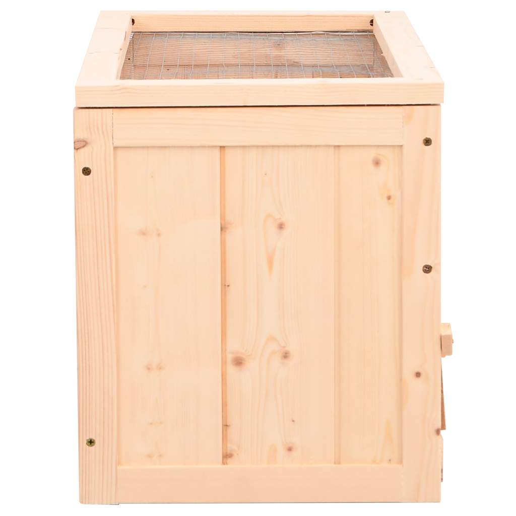 Hamsterkooi 60x30x35 cm massief vurenhout is nu te koop bij PeponiXL, paradijselijk wonen!