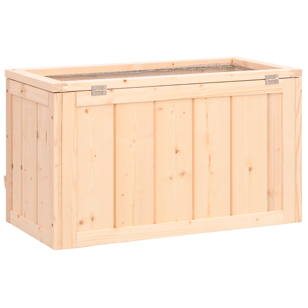 Hamsterkooi 60x30x35 cm massief vurenhout is nu te koop bij PeponiXL, paradijselijk wonen!
