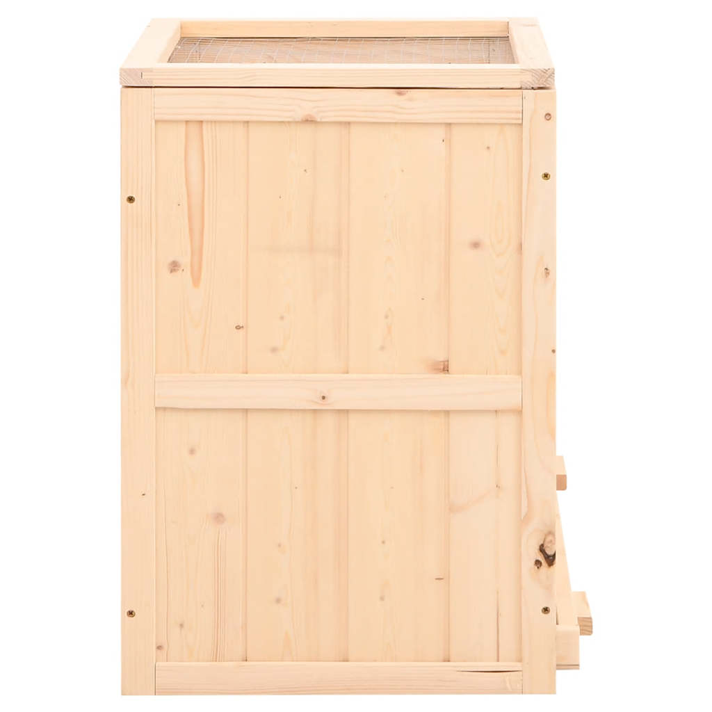 Hamsterkooi 81x40x60 cm massief vurenhout is nu te koop bij PeponiXL, paradijselijk wonen!