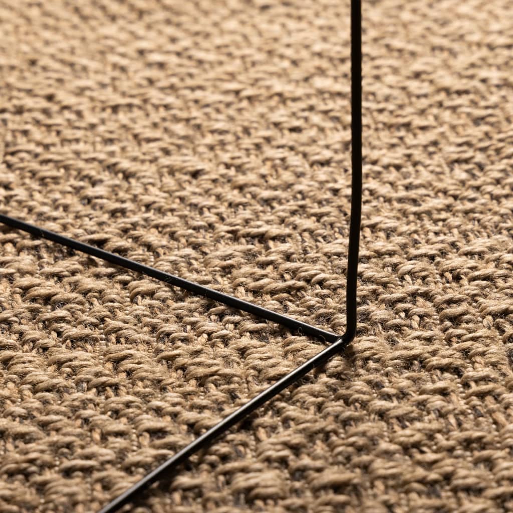 Vloerkleed ZIZUR binnen en buiten 80x150 cm jute look is nu te koop bij PeponiXL, paradijselijk wonen!