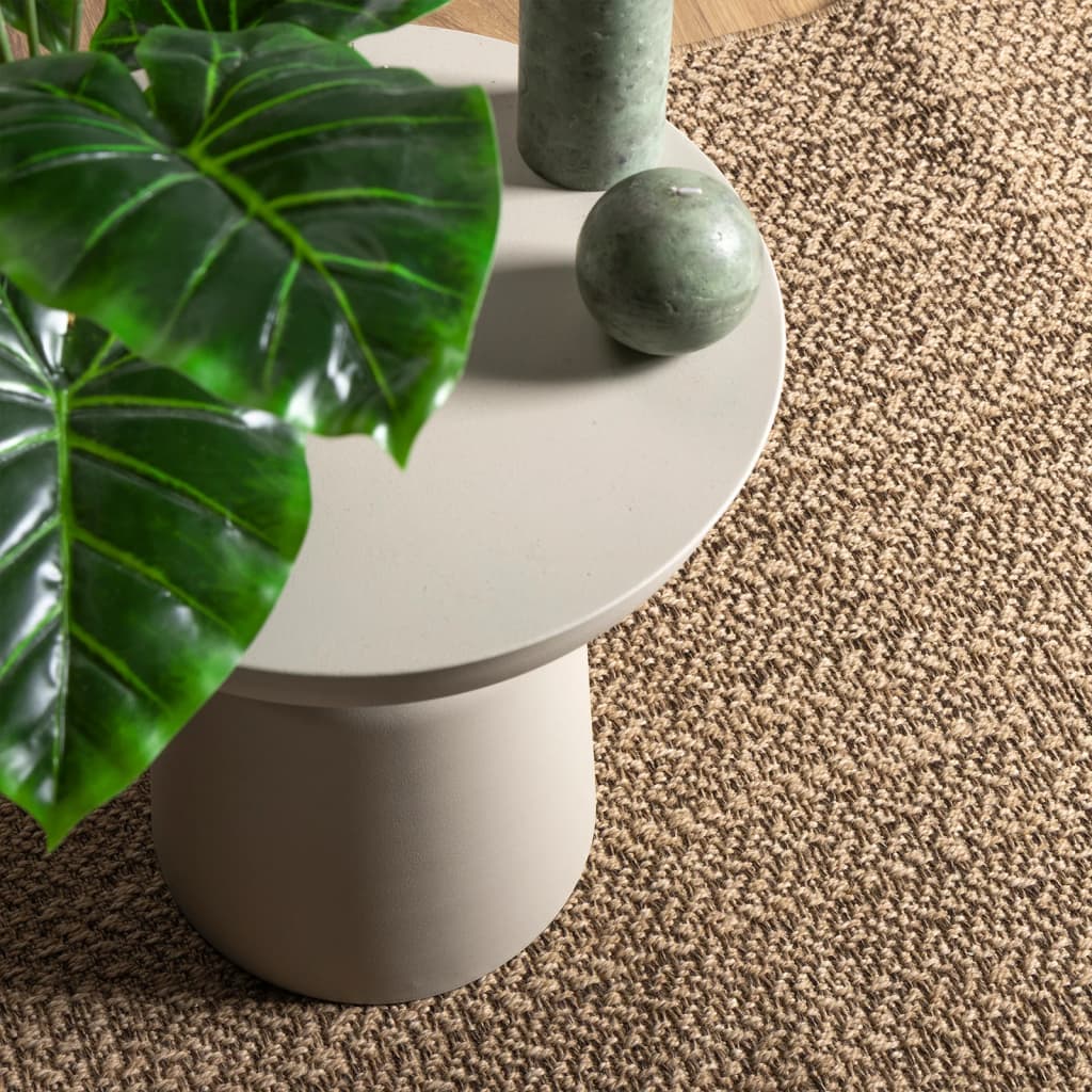 Vloerkleed ZIZUR binnen en buiten 80x150 cm jute look is nu te koop bij PeponiXL, paradijselijk wonen!