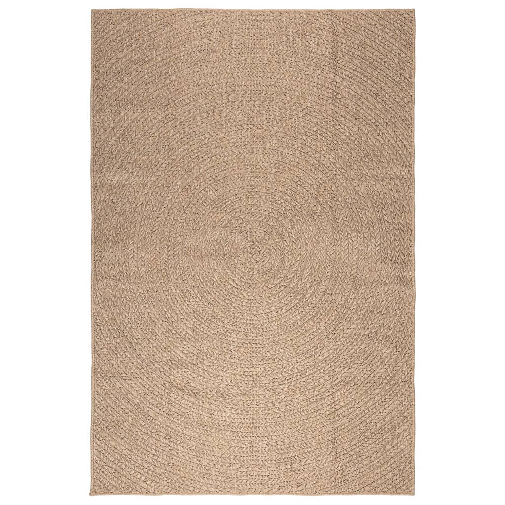 Vloerkleed ZIZUR binnen en buiten 160x230 cm jute look is nu te koop bij PeponiXL, paradijselijk wonen!