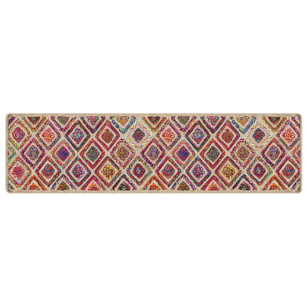 Vloerkleed wasbaar 80x300 cm meerkleurig is nu te koop bij PeponiXL, paradijselijk wonen!