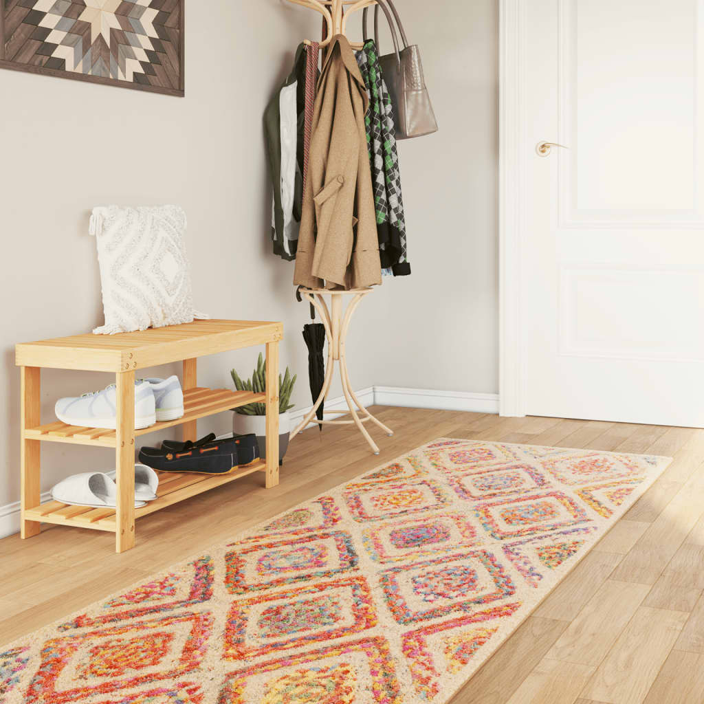 Vloerkleed wasbaar 80x300 cm meerkleurig is nu te koop bij PeponiXL, paradijselijk wonen!