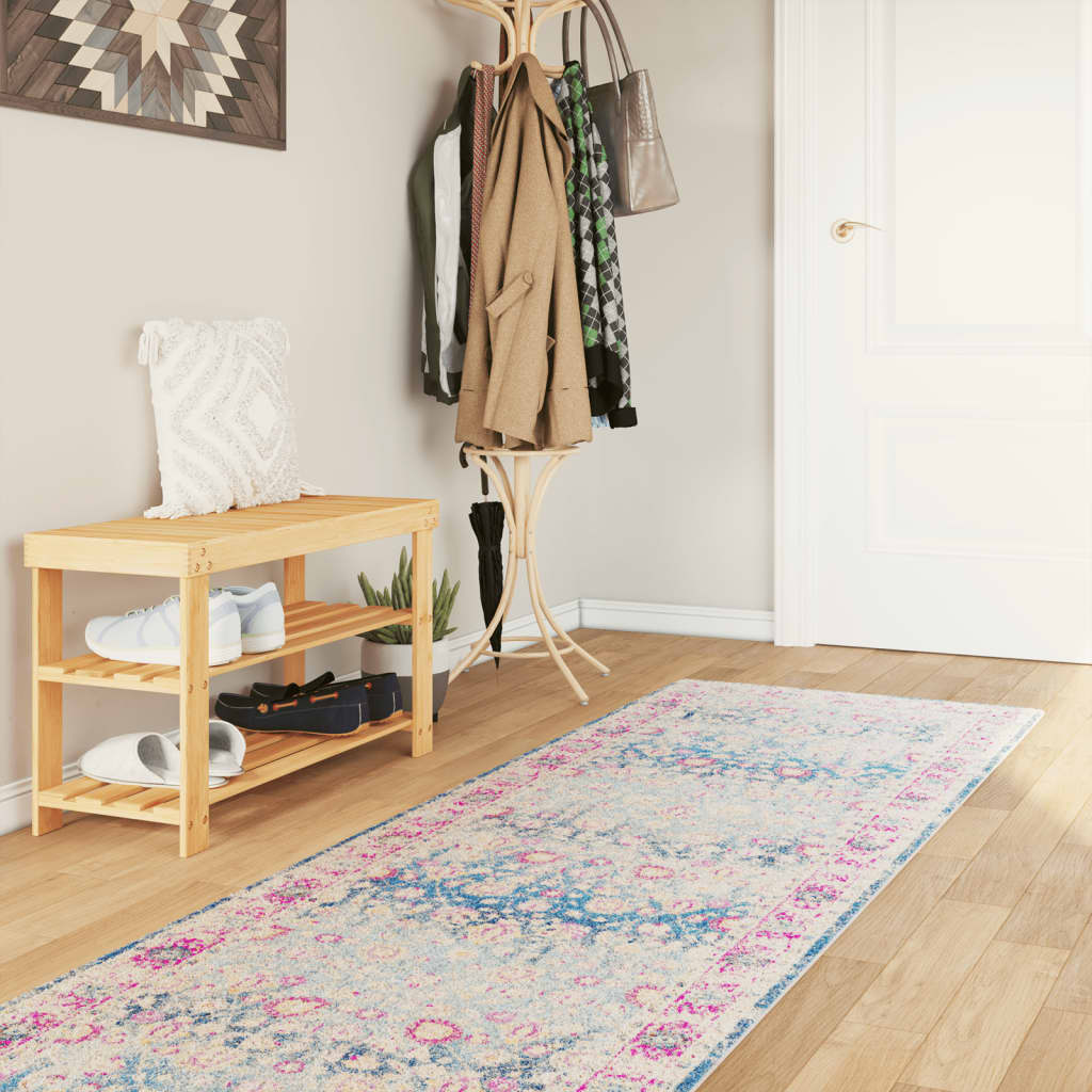 Vloerkleed wasbaar 80x300 cm meerkleurig is nu te koop bij PeponiXL, paradijselijk wonen!