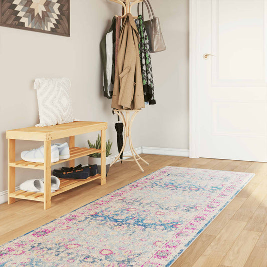Vloerkleed wasbaar 80x300 cm meerkleurig is nu te koop bij PeponiXL, paradijselijk wonen!