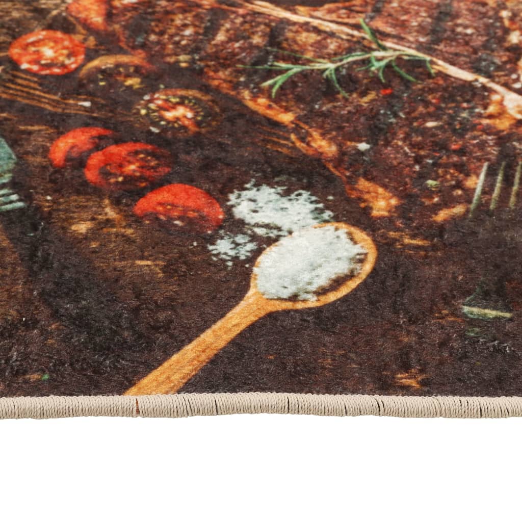 Keukenmat wasbaar 60x180 cm meerkleurig is nu te koop bij PeponiXL, paradijselijk wonen!