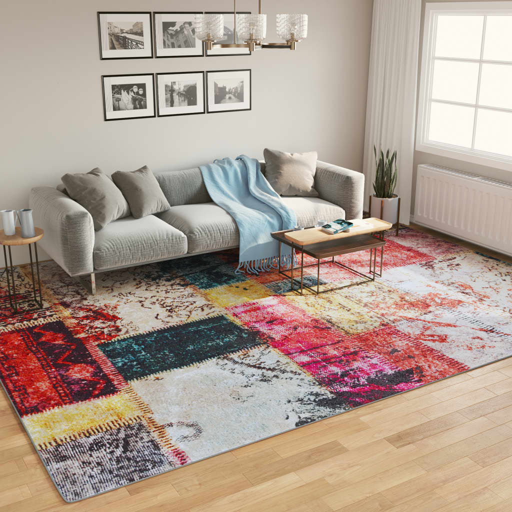 Vloerkleed wasbaar 400x300 cm meerkleurig is nu te koop bij PeponiXL, paradijselijk wonen!