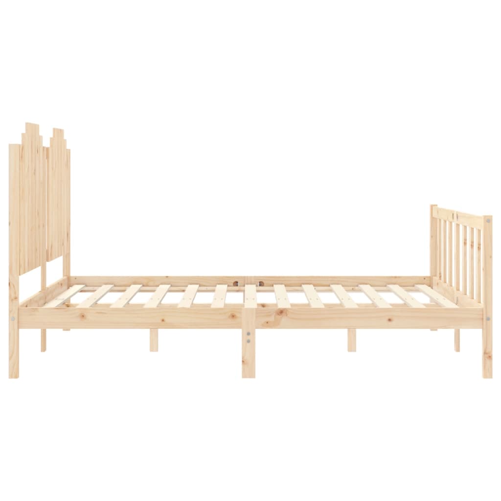 Bedframe zonder matras massief grenenhout 160x200 cm is nu te koop bij PeponiXL, paradijselijk wonen!