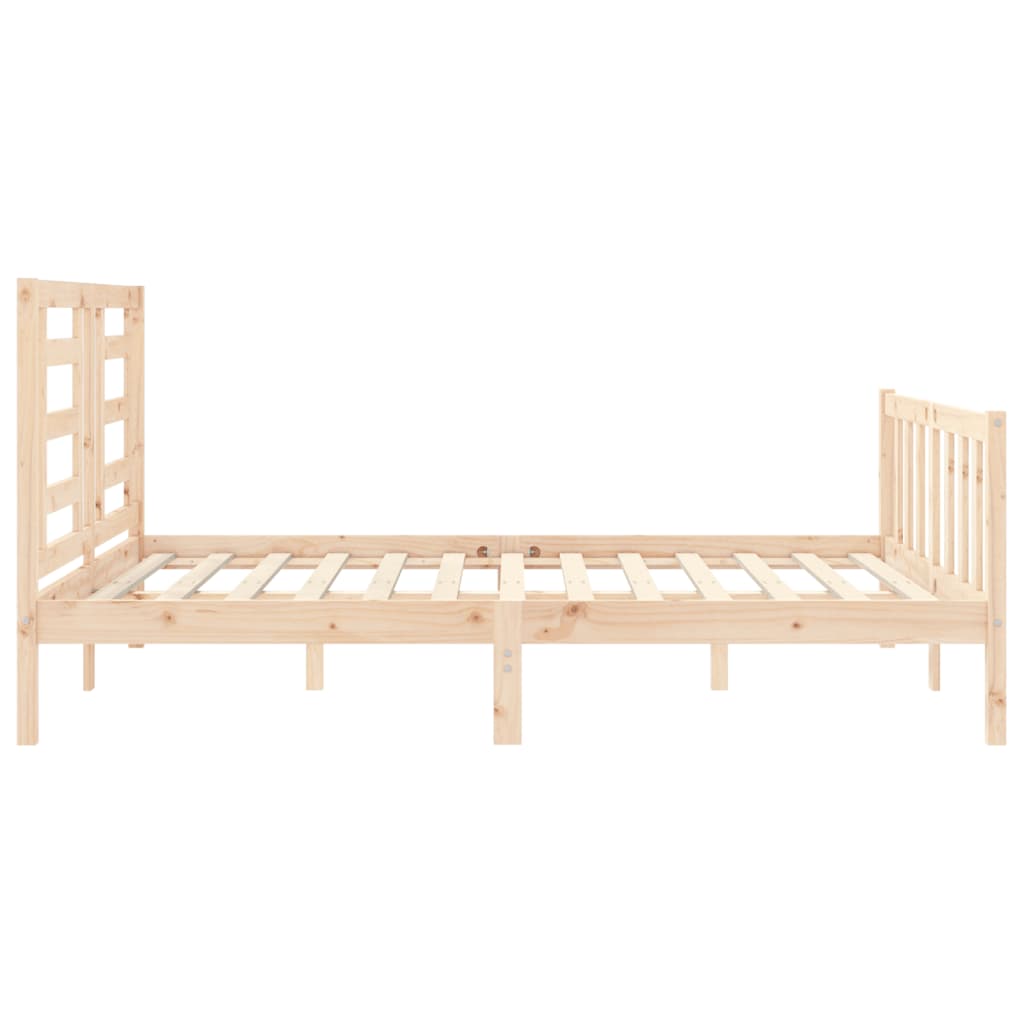 Bedframe zonder matras massief grenenhout 160x200 cm is nu te koop bij PeponiXL, paradijselijk wonen!