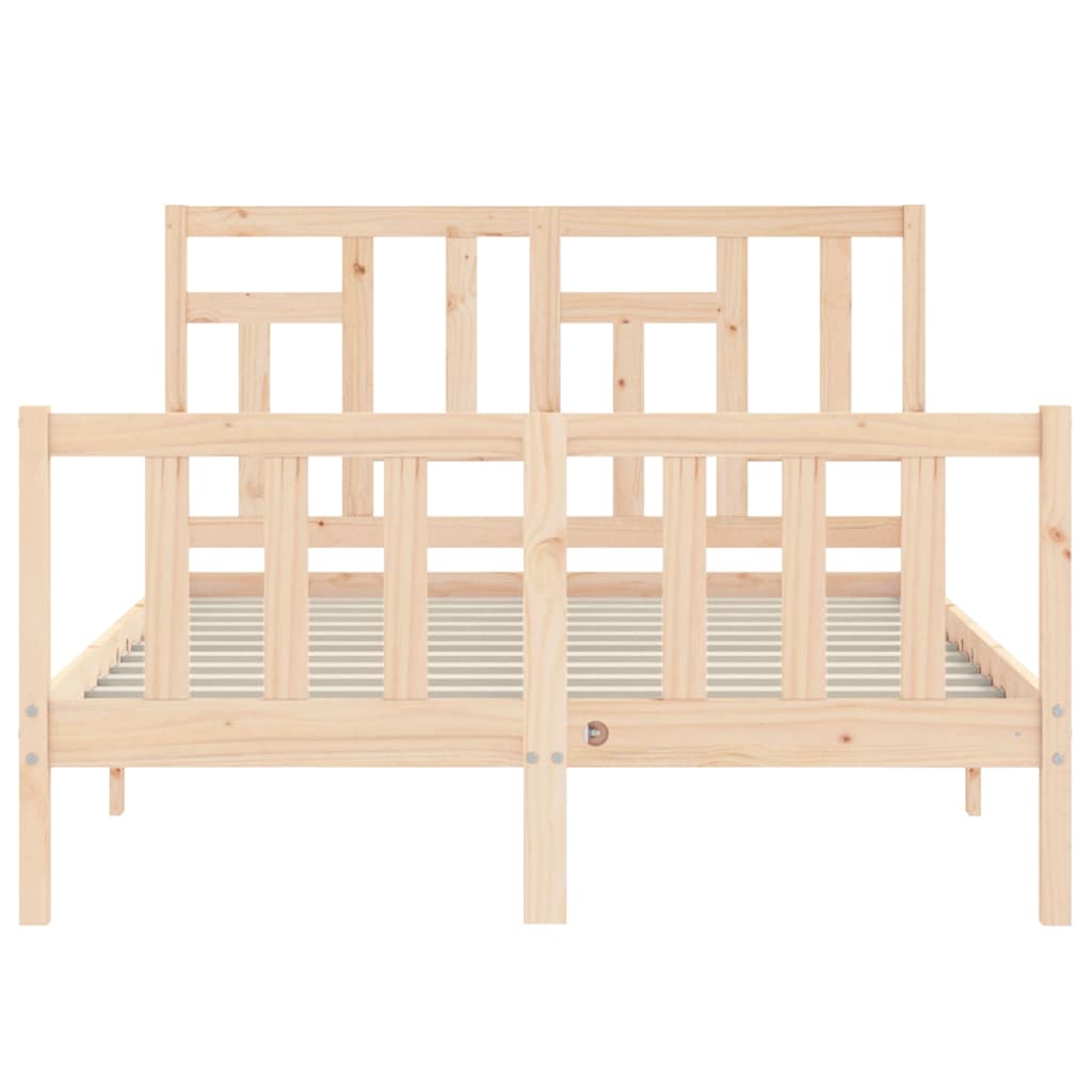 Bedframe zonder matras massief grenenhout 140x200 cm is nu te koop bij PeponiXL, paradijselijk wonen!