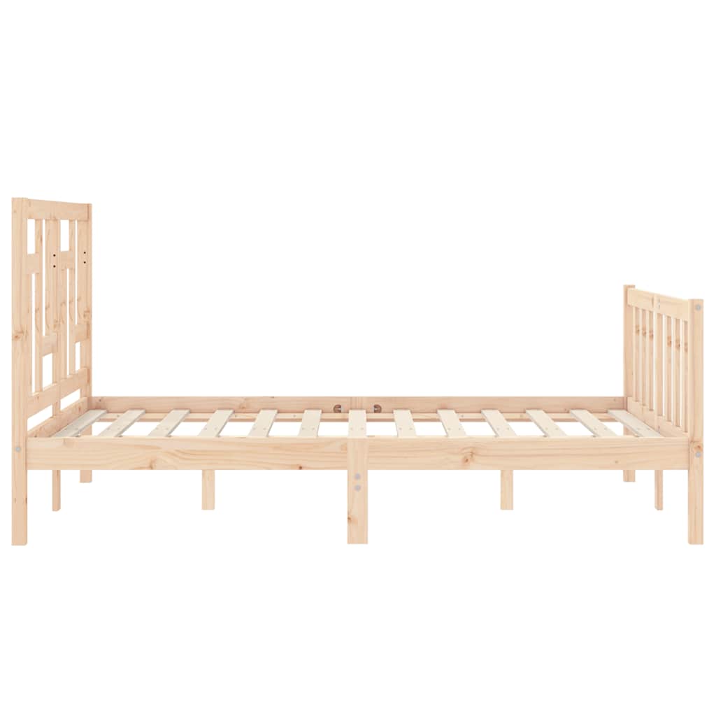 Bedframe zonder matras massief grenenhout 140x200 cm is nu te koop bij PeponiXL, paradijselijk wonen!
