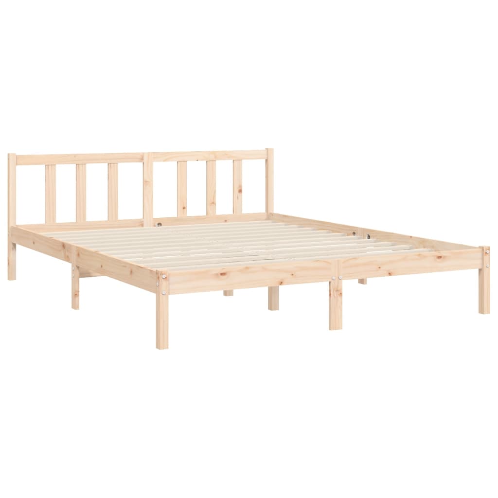 Bedframe zonder matras massief grenenhout 160x200 cm is nu te koop bij PeponiXL, paradijselijk wonen!