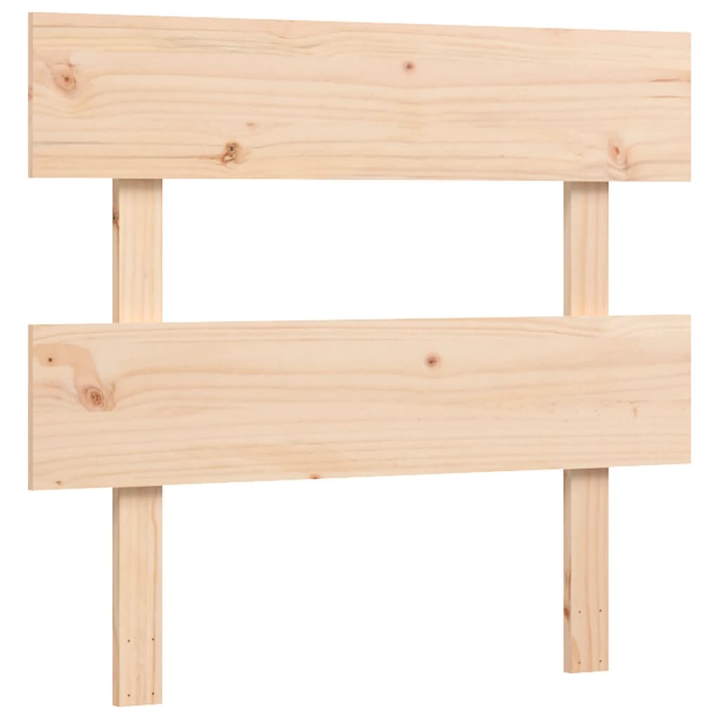 Bedframe met hoofdbord massief hout is nu te koop bij PeponiXL, paradijselijk wonen!