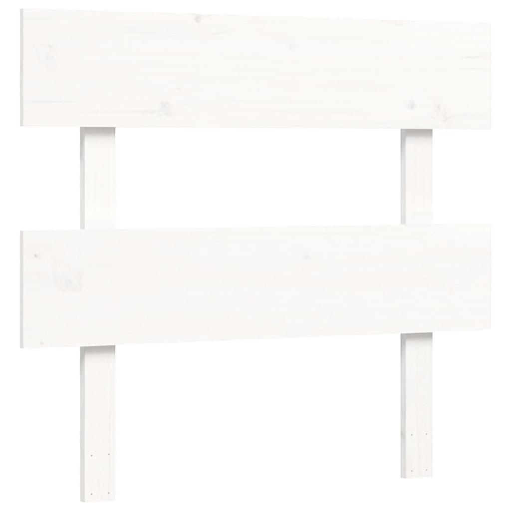 Bedframe zonder matras massief grenenhout wit 140x200 cm is nu te koop bij PeponiXL, paradijselijk wonen!