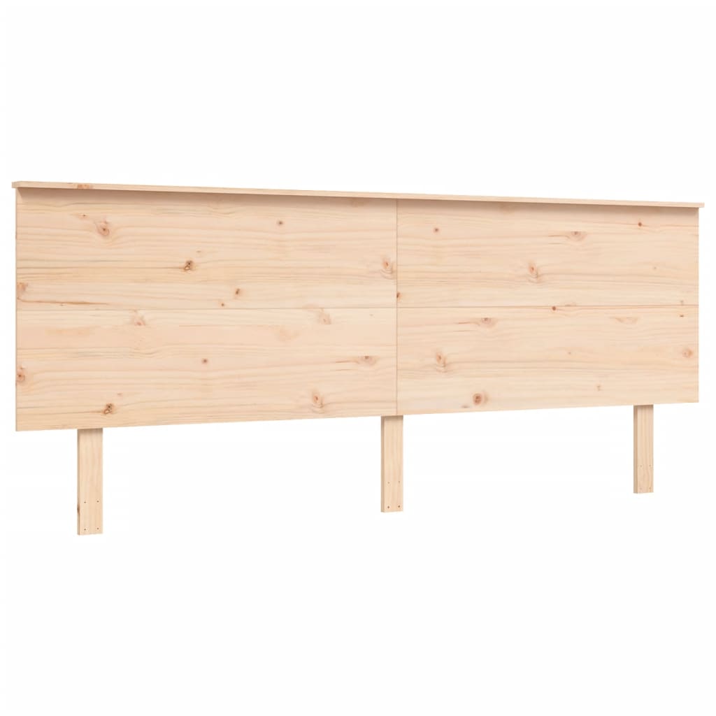 Bedframe zonder matras massief grenenhout 200x200 cm is nu te koop bij PeponiXL, paradijselijk wonen!