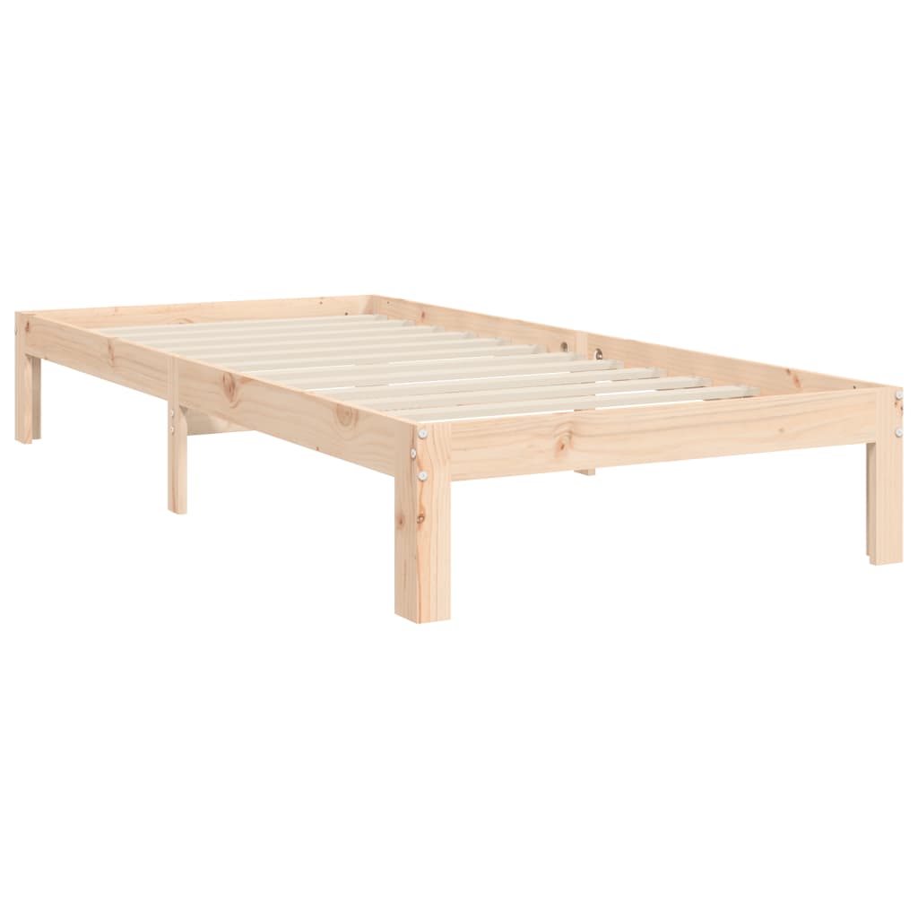 Bedframe zonder matras massief grenenhout 90x200 cm is nu te koop bij PeponiXL, paradijselijk wonen!
