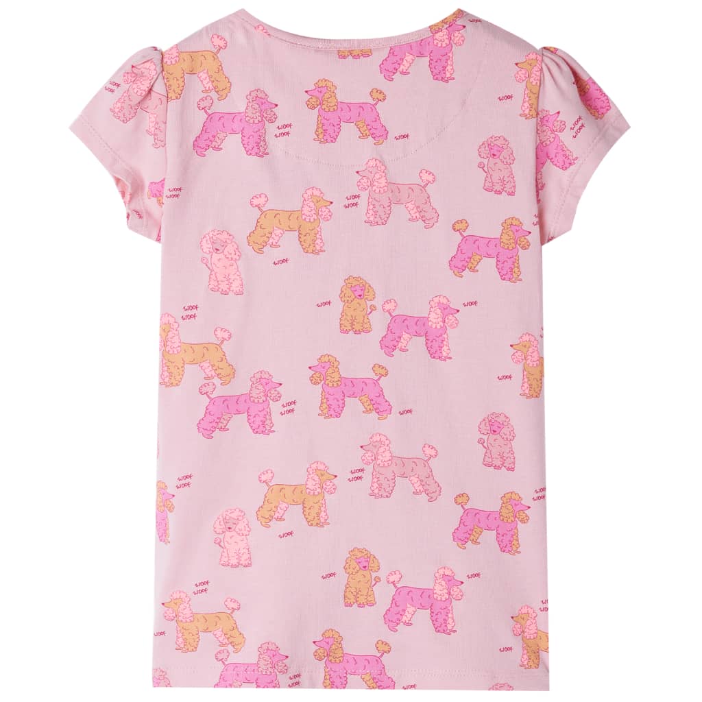 Kinderpyjama met korte mouwen 104 lichtroze is nu te koop bij PeponiXL, paradijselijk wonen!