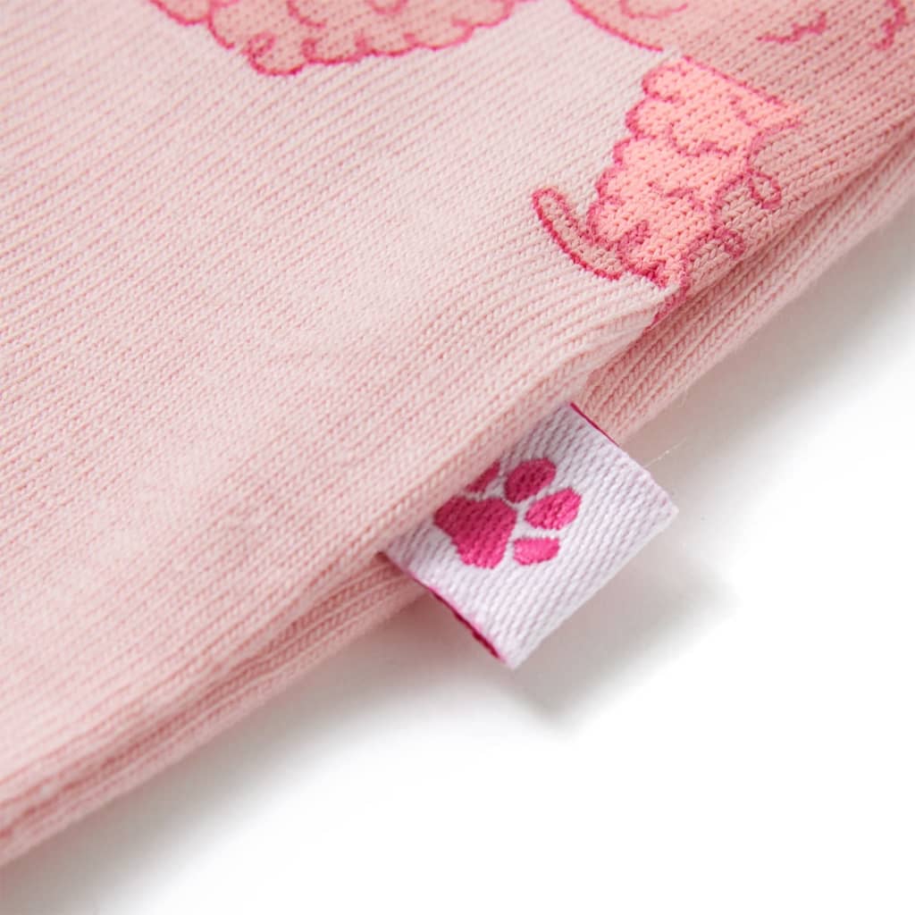 Kinderpyjama met korte mouwen 104 lichtroze is nu te koop bij PeponiXL, paradijselijk wonen!