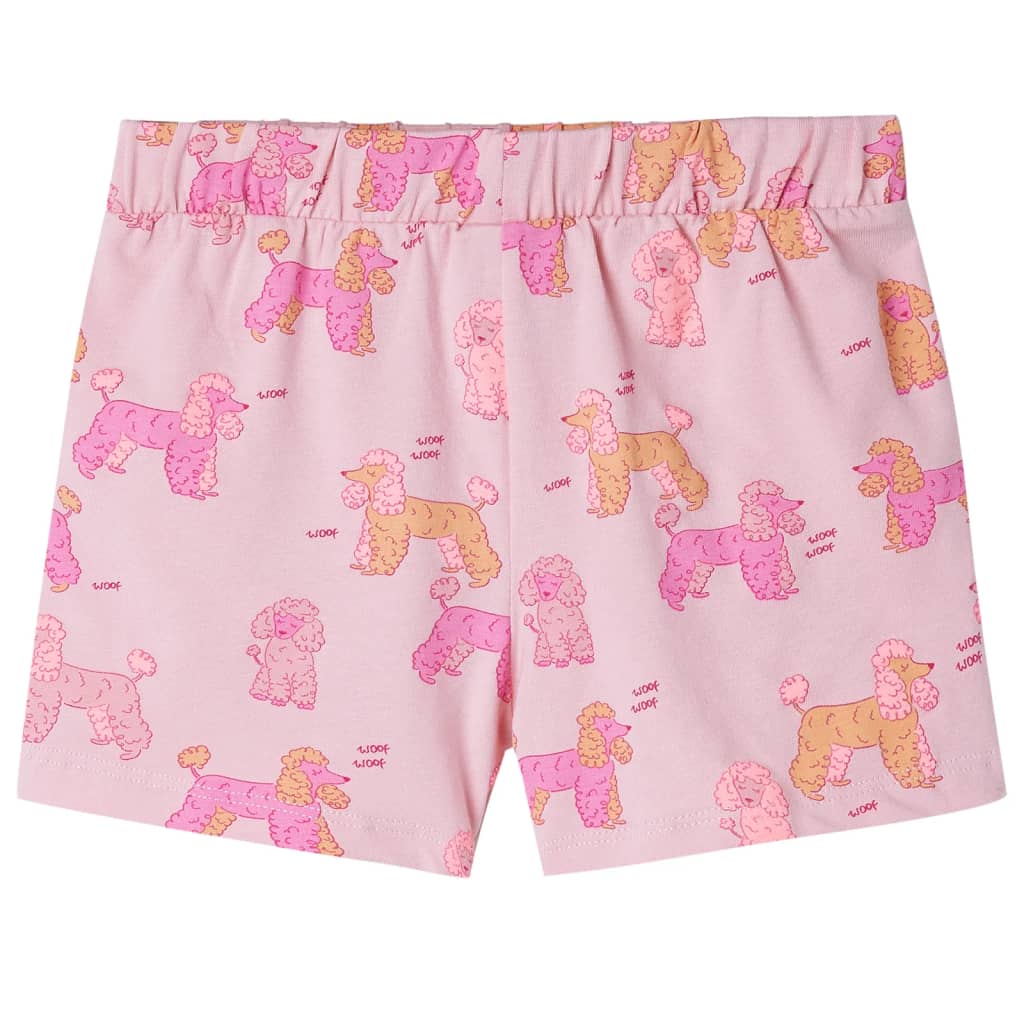 Kinderpyjama met korte mouwen 104 lichtroze is nu te koop bij PeponiXL, paradijselijk wonen!