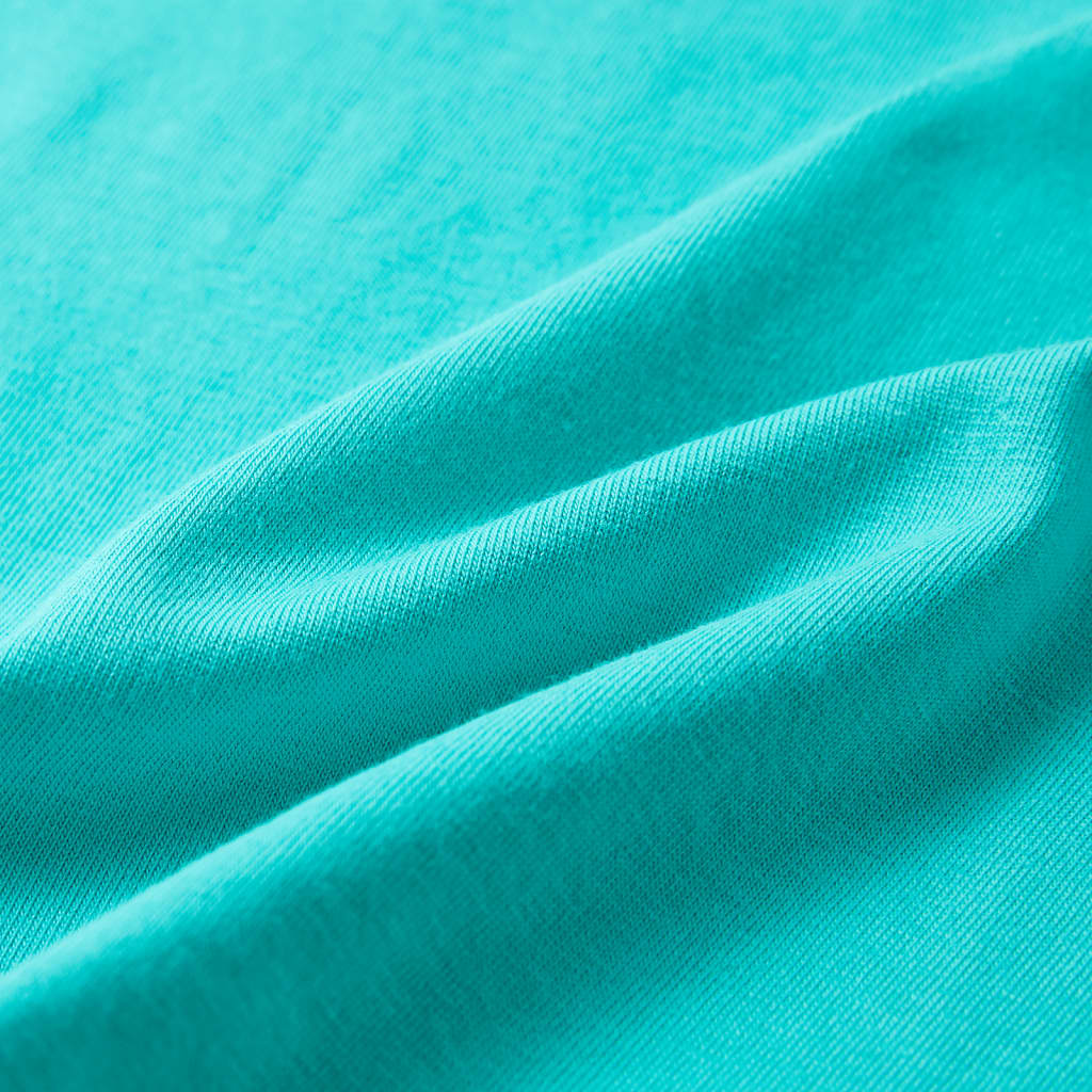 Kindershirt 128 mintkleurig is nu te koop bij PeponiXL, paradijselijk wonen!