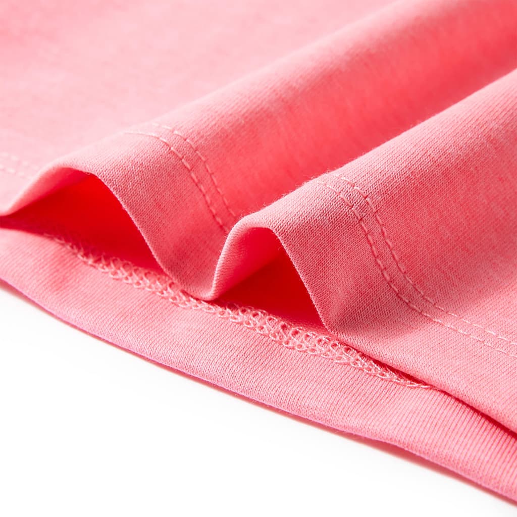 Kindershirt 116 neonroze is nu te koop bij PeponiXL, paradijselijk wonen!