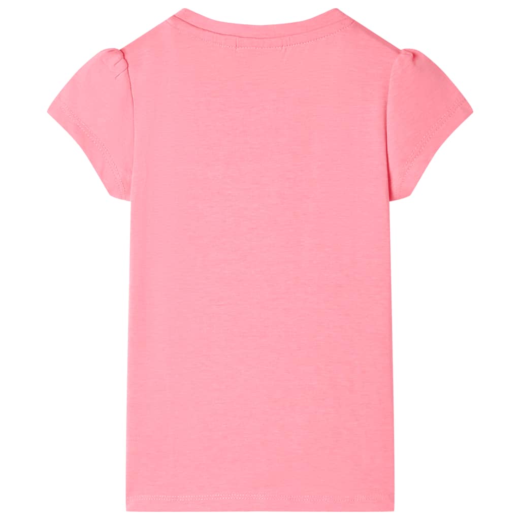 Kindershirt 140 neonroze is nu te koop bij PeponiXL, paradijselijk wonen!