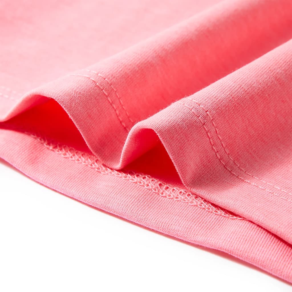 Kindershirt 140 neonroze is nu te koop bij PeponiXL, paradijselijk wonen!