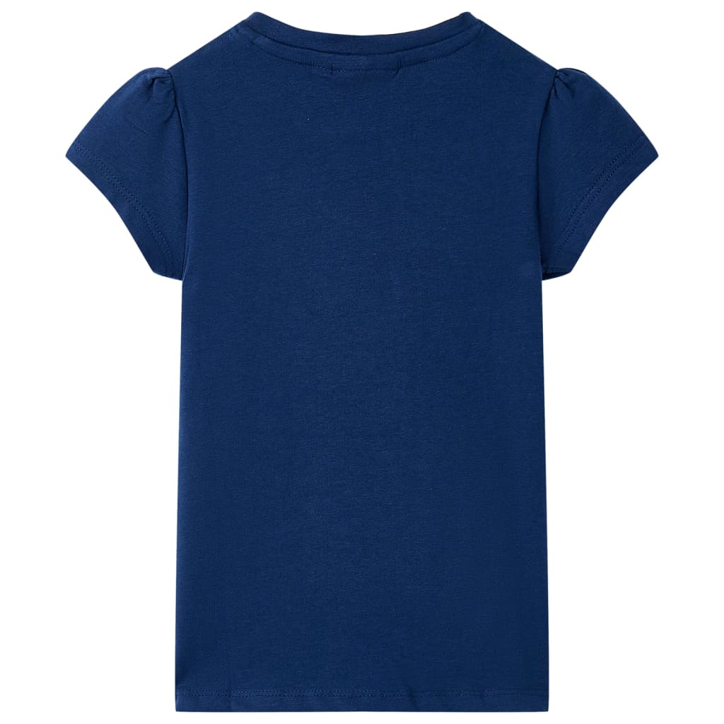 Kindershirt 116 marineblauw is nu te koop bij PeponiXL, paradijselijk wonen!