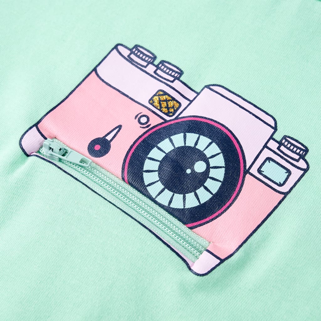 Kindershirt 116 felgroen is nu te koop bij PeponiXL, paradijselijk wonen!