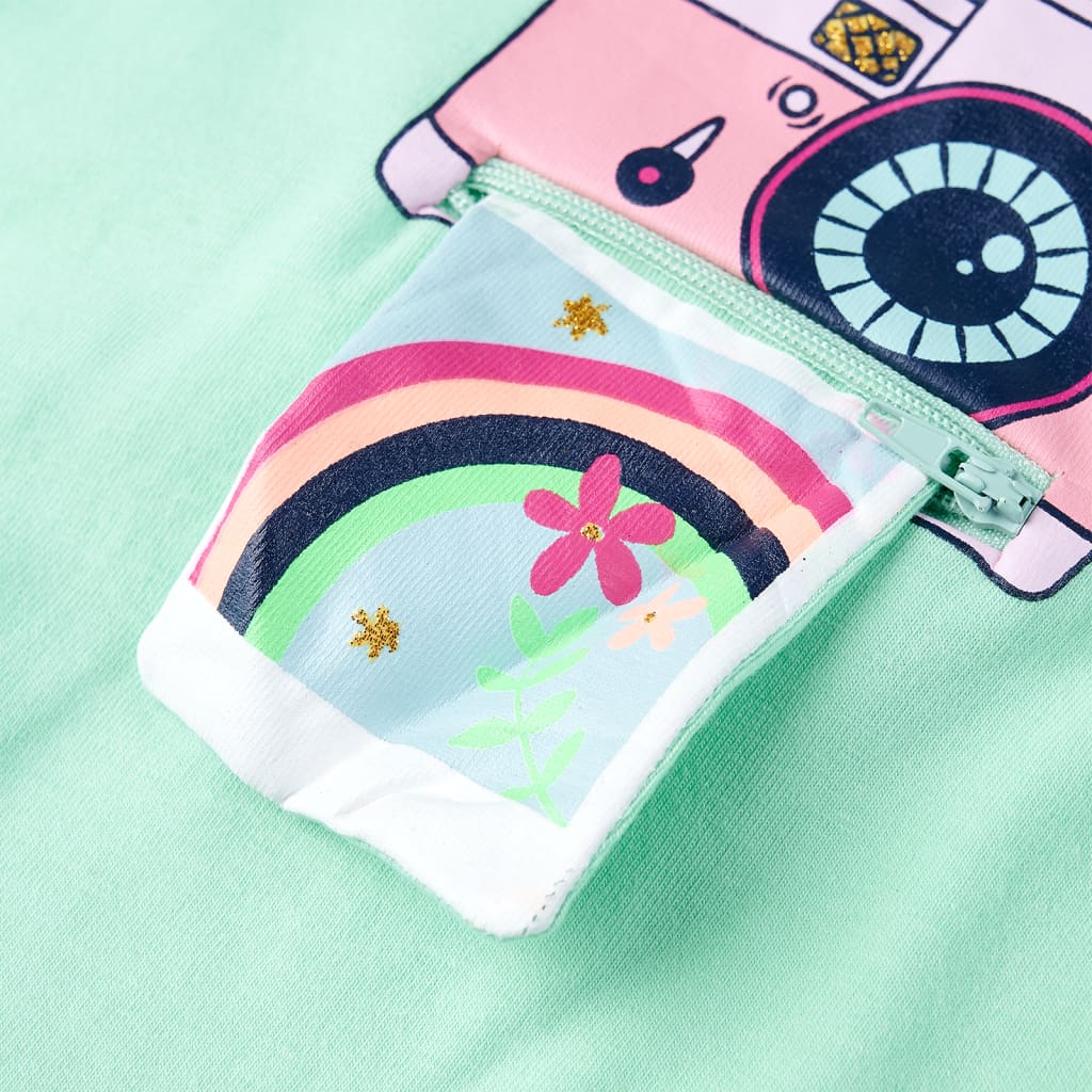 Kindershirt 116 felgroen is nu te koop bij PeponiXL, paradijselijk wonen!