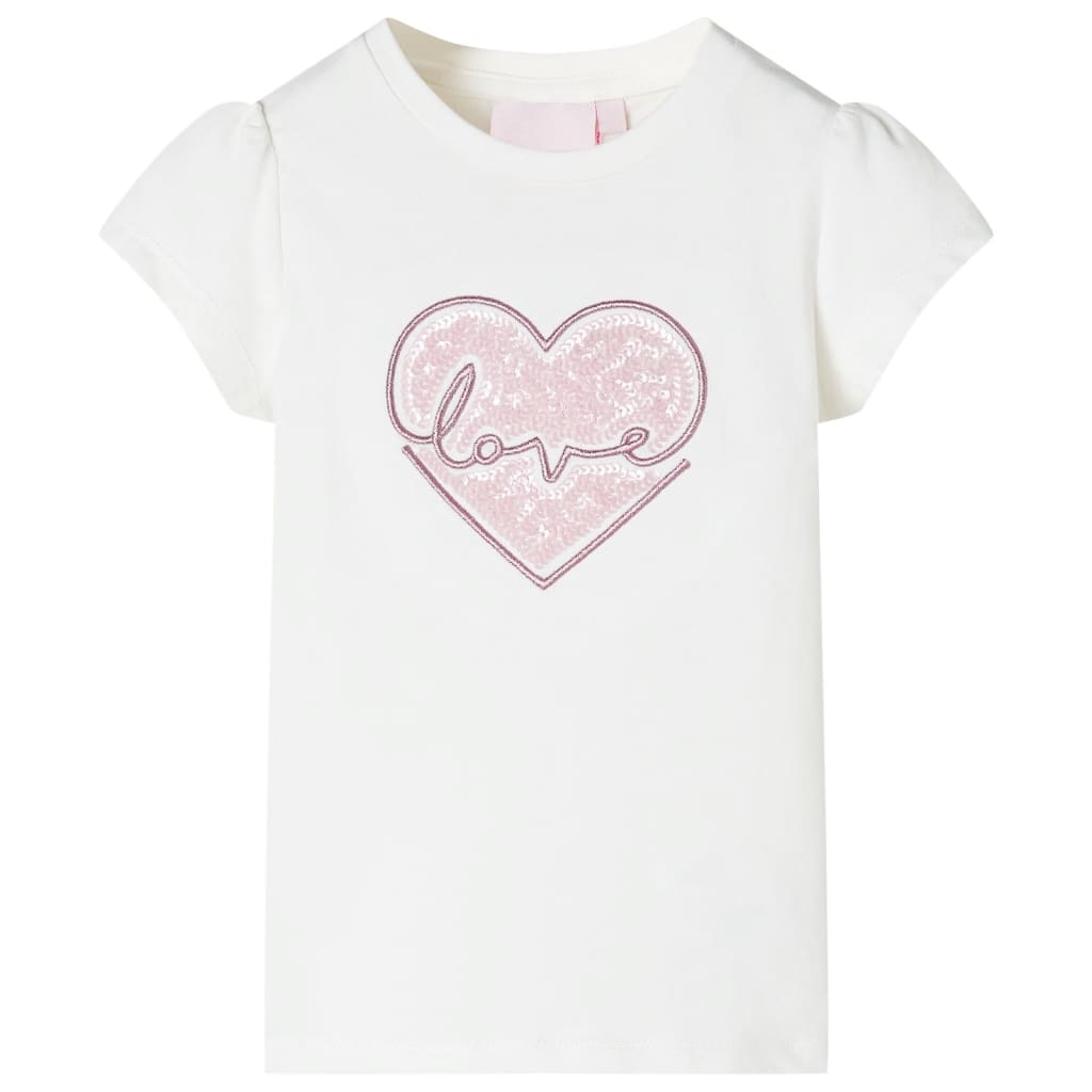 Kindershirt 140 ecru is nu te koop bij PeponiXL, paradijselijk wonen!